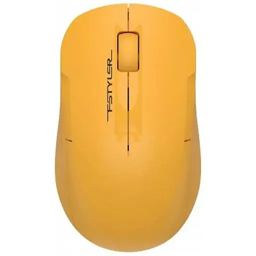 Мишка A4Tech FG15CS Air2 Wireless Yellow (4711421001236) - фото 1