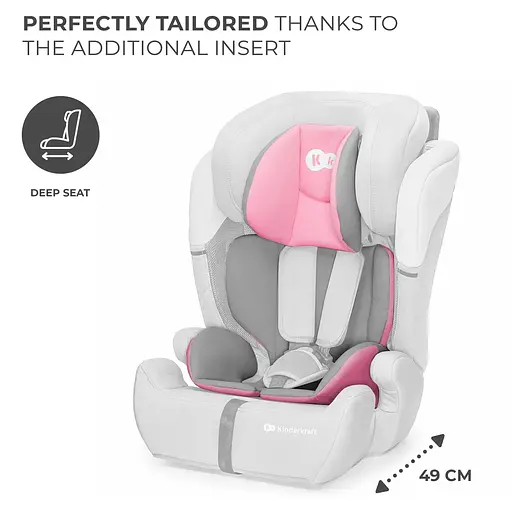 Автокресло Kinderkraft Comfort Up i-Size Pink (KCCOUP02PNK0000) - фото 8