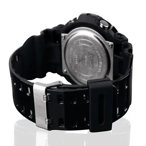 Чоловічий спортивний годинник Skmei 0966 (Чорний) - фото 3