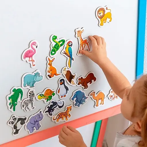 Набор магнитов Magdum "Счастливые дети Зоо" ML4031-01 EN - фото 6