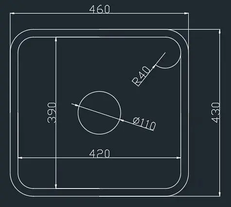 Комплект кухонной мойки и смесителя из нержавеющей стали NS-4643, Нержавеющая сталь - фото 7
