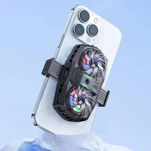 Охолоджуючий кулер для мобільного телефону Hoco GM36 Mustango Black - фото 8