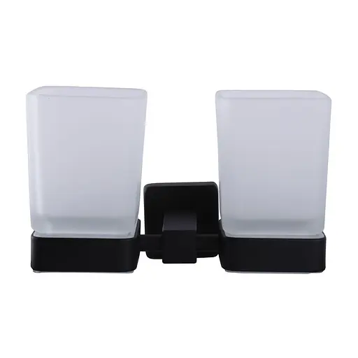 Склянка подвійна Globus Lux BQ9428 SUS304 чорний матовий - фото 2