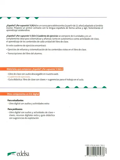 Espanol Por supuesto 3 (A2+). Cuaderno de Ejercicios - фото 2