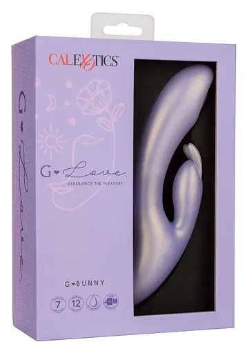 Вибратор-кролик Calexotics G-Love G-Bunny, 19 см (фиолетовый) - фото 8