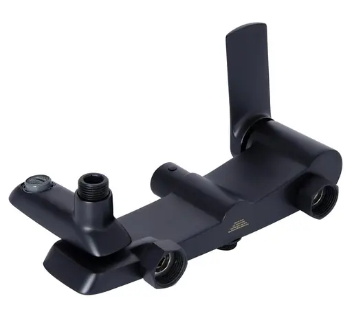 Душова система універсальна Qtap Slavonice Black Matt з виливом QTSLA111BLM45911 - фото 9