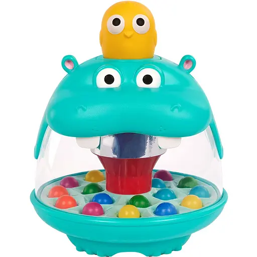 Іграшка розвиваюча Battat Lite Дзиґа-Бегемот (BT1830Z) - фото 1