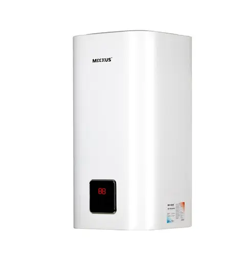 Водонагрівач Mixxus EWH-15080 CUBE DRY 80 л, 2 кВт, сухий ТЕН, вертикальний, квадратний, білий (WH0618) - фото 2