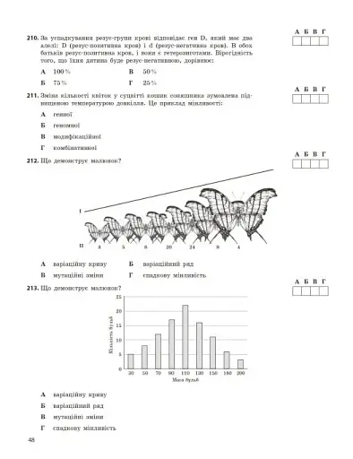 НМТ 2026. Біологія. Тестовий зошит - фото 4