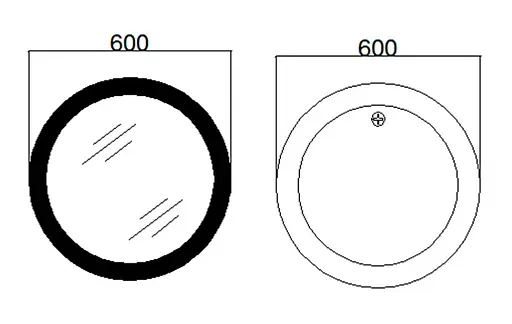 Зеркало Qtap Taurus круглое с LED-подсветкой Touch QT2478R607 - фото 10