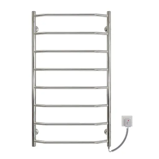 Електрична Сушарка для рушників Kosser Трапеція 1000x600/8 ER рег. ДТ20ER, Хром, Праве - фото 2