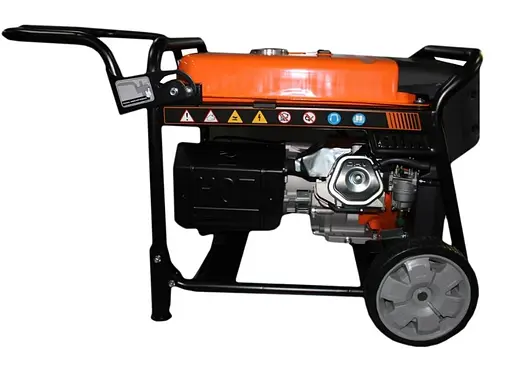 Генератор бензиновий GTM 5.0/5,5 кВт, однофазний, ручний/електро/авто запуск із вбудованим АВР (DK5500-L) - фото 4