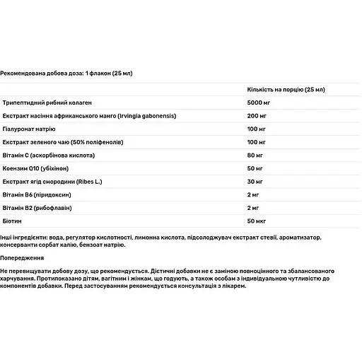 Трипептидний колаген My Nutri Weeks 1 флакон х 25 мл - фото 2