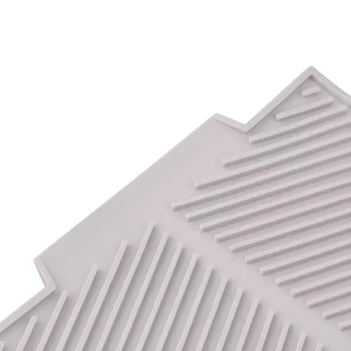 Сушарка для посуду Ardesto Minimalism з підставкою 39 х 25 х 8 см сіра (ARHK4102DR) - фото 3