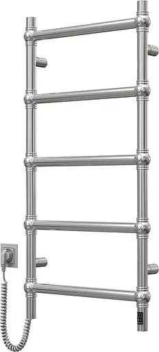 Електрична рушникосушка Navin Retro 500x1000 Sensor, ліва 12-228153-3680, Хром, Ліве, Електронний - фото 1