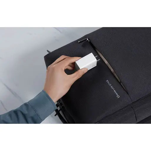 Сетевое зарядное устройство Xiaomi Mi 55W GaN White (MDY-12-EQ) [126899] - фото 4