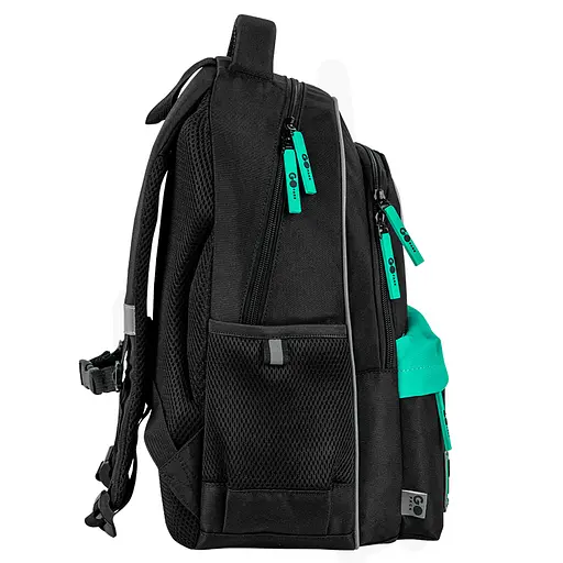 Рюкзак GoPack Education 182M New Level Чорний (GO26-182M-8) - фото 4