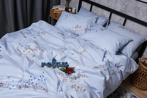 Комплект постельного белья Moon& Star Микросатин Premium Lavender Bliss евро 200х220 наволочки 2х40х60 - фото 4