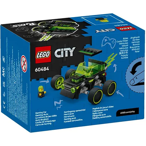 Конструктор LEGO City Авто - Игровой автомобиль для гонки 64 детали (60484) - фото 7