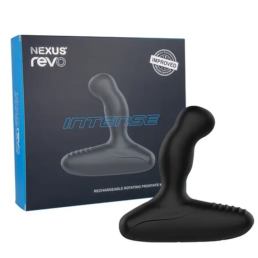 Стимулятор простати Nexus Revo Intense, 10 см чорний - фото 3