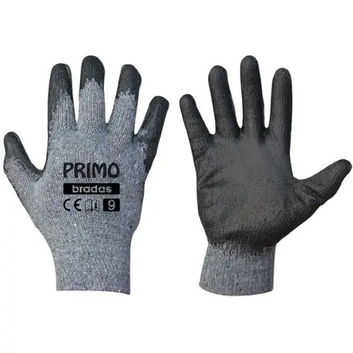 Рукавички захисні Bradas PRIMO латекс розмір 8 RWPR8 - фото 1