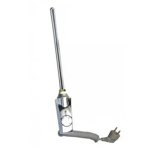 ТЕН для рушникосушарки Heatpol GT-0.9 з терморегулятором 900 Вт Хром 30412 - фото 2