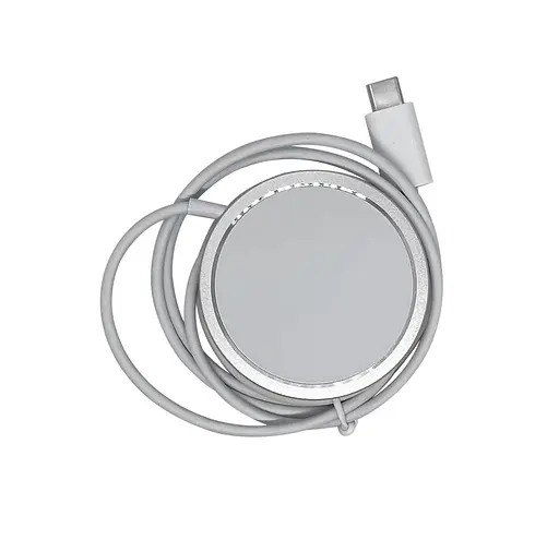 Беспроводное магнитное зарядное устройство XON AirCharge MagLink M1 (15W) USB Type-C (AM1CW 5962) Белый - фото 5