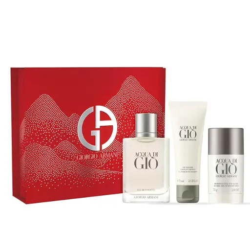 Набір Giorgio Armani Acqua di Gio 100 мл туалетна вода 75 g дезодорант 75 мл бальзам після бриття - фото 2