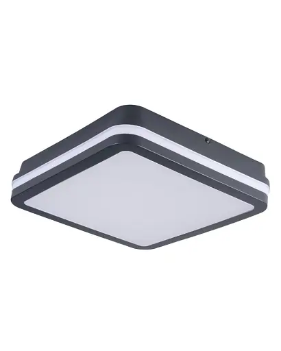 Вуличний світильник з датчиком руху Kanlux 38780 Beno LED 1x24W/30W 3000K/3500K/4000K 2690/2940/2880Lm IP65 графітовий - фото 1