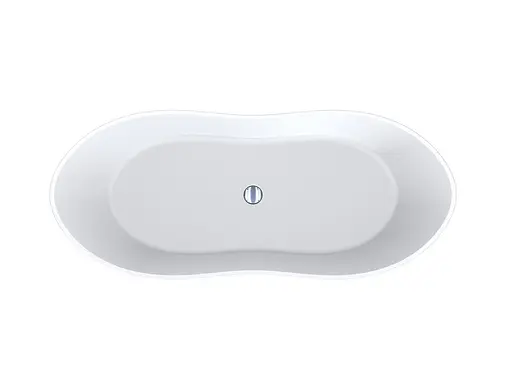 Ванна Mraggo Florda матова з литого мармуру 1800x750x722 00312802 Білий матовий - фото 3