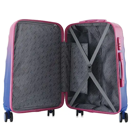 Валіза Semi Line 20" S Rose/Blue Gradient (T5650-1) - фото 3