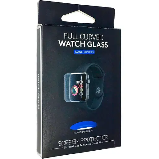 Защитное стекло DK для Apple Watch 44mm (Series 4 / 5 / 6 / SE1 / SE2) UV Curved (09224) (clear) - фото 3