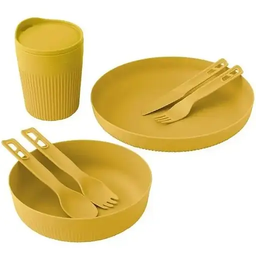 Набор посуды Sea To Summit Passage Dinnerware Sett 1P 7 предметов Arrowwood Yellow (1033-STS ACK037051-120917)