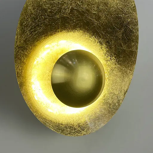 Вишукане бра у золотому корпусі 30х22 см Арт. WCO15-220 Line F - фото 4