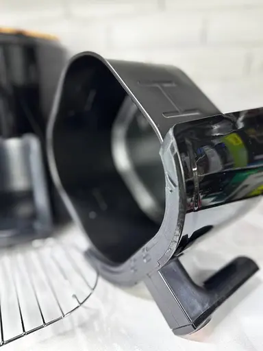 Аэрофритюрница безмасляная Gold Diamond TK 09906 8л 3400 Вт Черная - фото 6