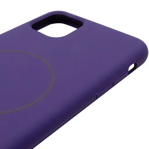Чохол Epik Silicone Case Full Protective AA with MagSafe для Apple iPhone 11 Pro Max 6.5 Фіолетовий/Amethyst - фото 4