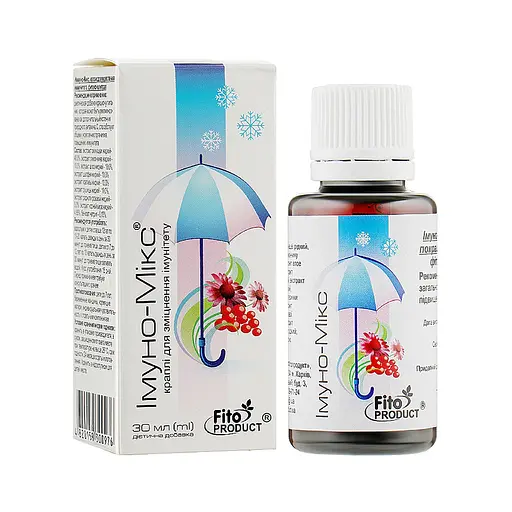 Краплі для зміцнення імунітету "Імуно-Мікс", 30 мл