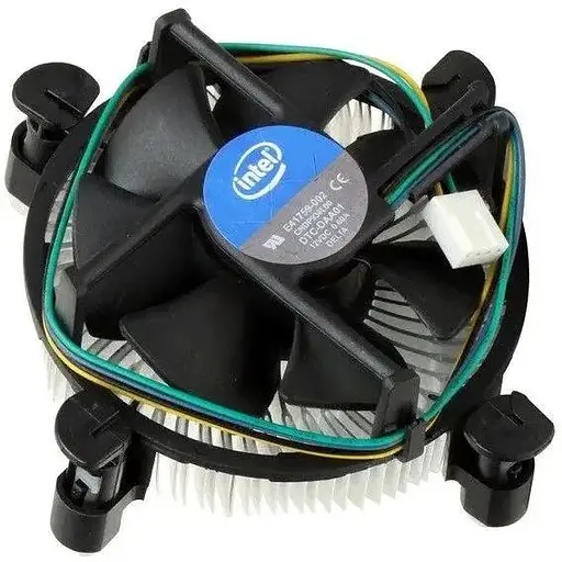 Охлаждение для процессора Intel s1151 (алюминий) Б/У - фото 1