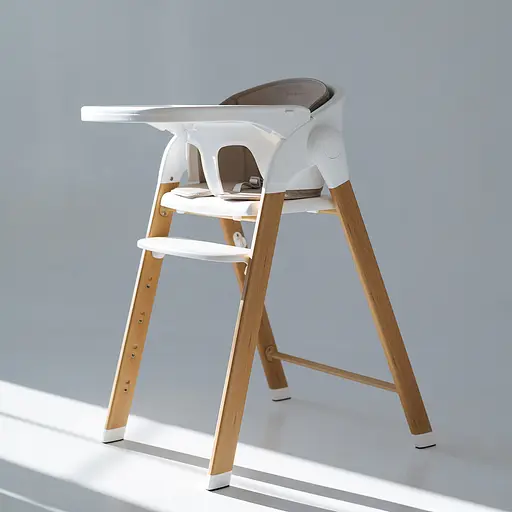 Стульчик детский для кормления Love & Carry Flex (до 100кг) 3-в-1 Белый - фото 2