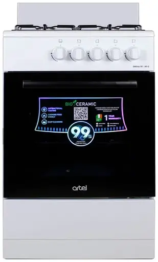 Плита газовая Artel Ottima 50 G White