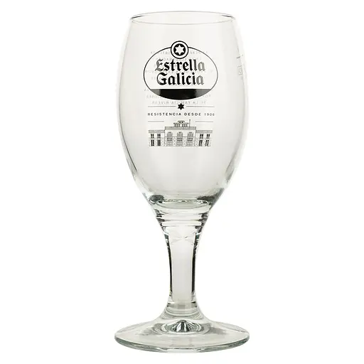 Уценка. Набор пива Estrella Galicia Especial светлое 5.5% 1.98 л (0.33 л х 6 шт.) + бокал в подарочной упаковке - фото 6