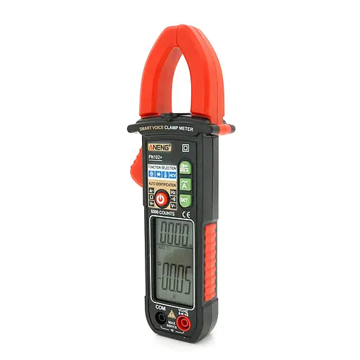 Токовые клещи Aneng PN102 Измерение: V (AC/DC) A (AC) Ω, C, Hz (NCV) - фото 4