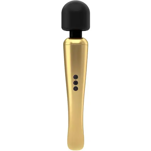 Потужний вібромасажер Dorcel Megawand Gold перезаряджається 160 режимів - фото 2