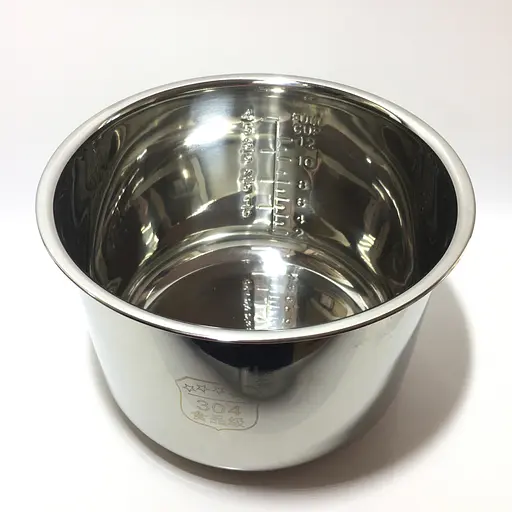 Чаша из нержавеющей стали на 5 литров для мультиварки-скороварки Moulinex Quickchef CE430832, CE430A32 - фото 3