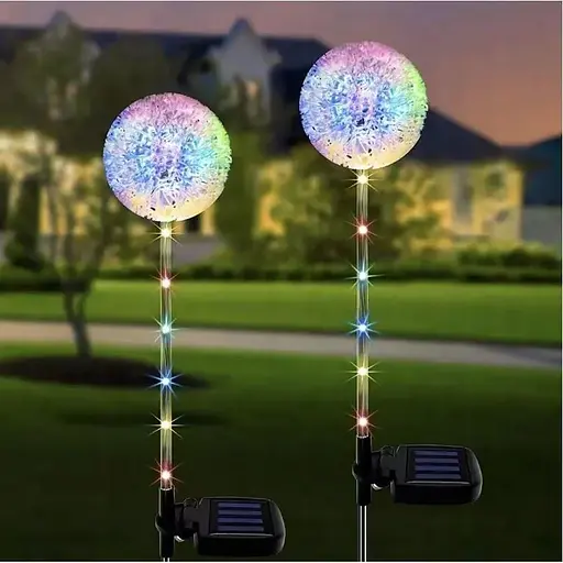 Світильники Sun Lamp Квітки цибулі садові на сонячних батареях 2 шт