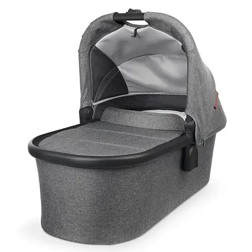 Люлька Uppababy Carrycot-Greyson charcoal Melange Carbon Frame (0920-BAS-EU-GRY) - фото 1