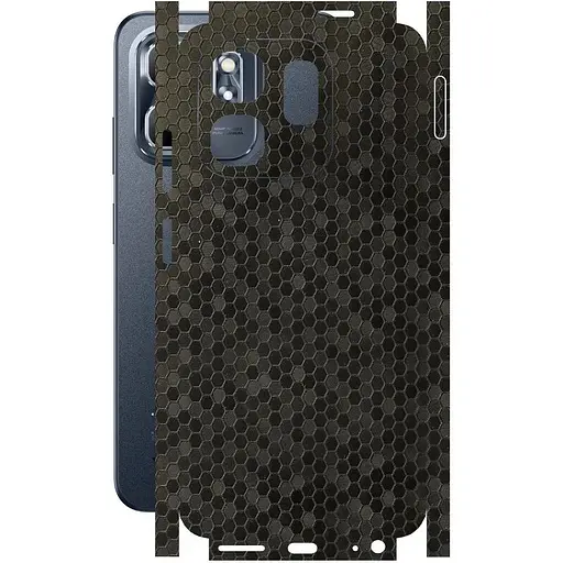 Захисна плівка StatusSKIN для Infinix Hot 50i X6531 Корпус Вініл Соти чорні