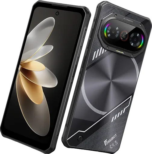 Смартфон Fossibot F114 4/128Gb Black Global version - фото 4