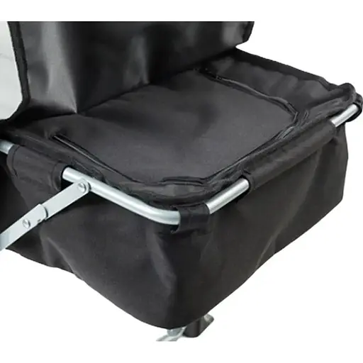 Складаний стілець KingCamp Director Chair Black/Medium Grey (2248.65.52) [146481] - фото 4