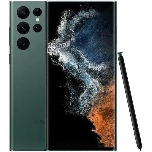 Смартфон Samsung Galaxy S22 Ultra 5G 12/512GB Green (SM-S908N) (Snapdragon) (Korea) [5G, NFC, 1 SIM]